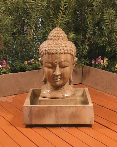 Buddha Head Water Fountain- Gist Fountains